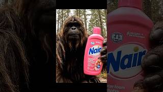 Bigfoot VLOG - I Went Bald From Nair #bigfootvlog #bigfootvlogs #ai #funny #bigfoot
