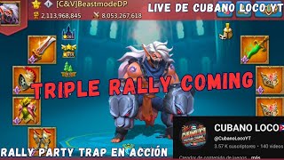 We used a Rally Party Trap to catch a Baron | Beastmode @CubanoLocoYT - Lords Mobile
