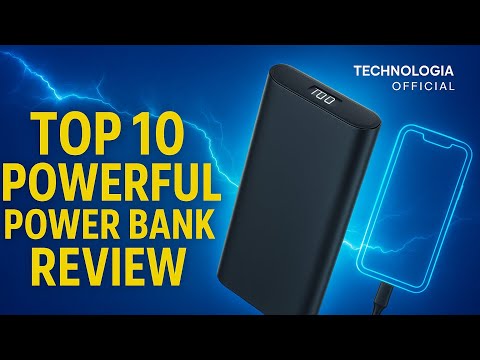 Top 10 Most Powerful Power Banks 2025– Ultimate Charging Beast🌍🔋🔌🪫