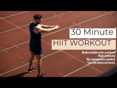 30 MINUTE BODYWEIGHT HIIT WORKOUT | NO EQUIPMENT NEEDED FOR THIS HOME WORKOUT