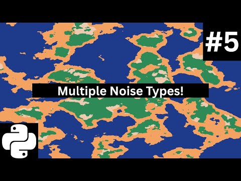 Python Tutorial | How to Use Multiple Noise Types for Biome Maps with TerraForge