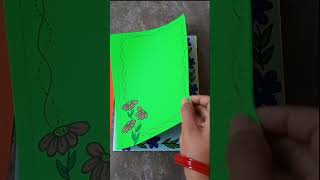 front page file decoration ideas 🖌️#frontpagedesignforassignment #frontpage #share #art#viral #song