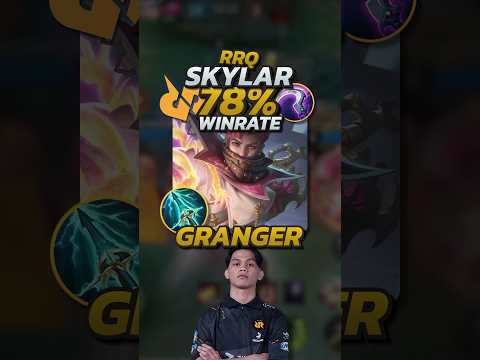 RRQ Skylar 78% Winrate Granger S35 Build! Mobile Legends #mobilelegends #mlbb #gaming