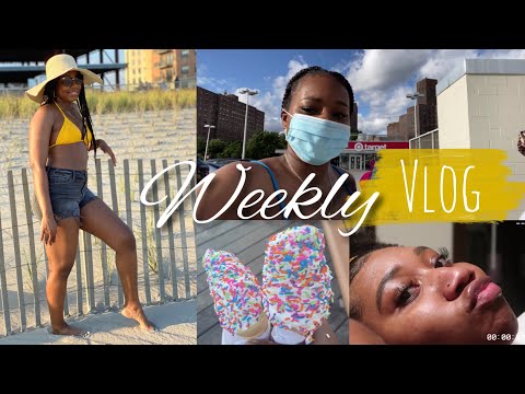 My First Weekly Vlog | Beach, Beauty, Target, Food!