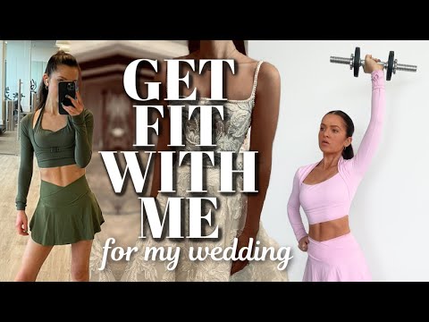 VLOG: getting fit for my wedding, new body goals, and touring venues!