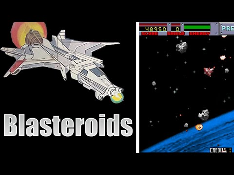 Blasteroids 1987 - Retro / Classic Arcade Gameplay