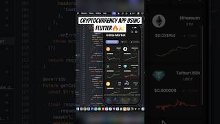 This Crypto App Tracks Real-Time Prices & News! (Built with Flutter 🚀) #shorts #flutter #tech