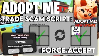 [UNPATCHED] ADOPT ME TRADE SCAM SCRIPT | FREEZE TRADE,FORCE ACCEPT,AUTOFARM | NEW UPDATE! (PASTEBIN)