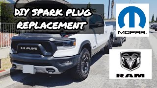 How to Replace Spark Plugs: Dodge Ram Rebel 5.7 Hemi  #mopar #dodge #automobile #diy #mechanic #pro