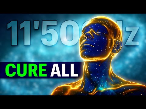 GO into DEEP SLEEP & CURE ALL 11'500Hz + 9 Solfeggio Healing Frequencies