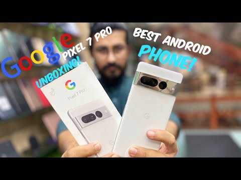 Google Pixel 7pro! Unboxing,Setup and First look in 2023 (4k 60)