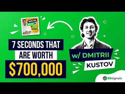 7 Seconds That Are Worth $700,000: Why Page Speed Matters (w/ Dmitrii Kustov) | 99signals Podcast