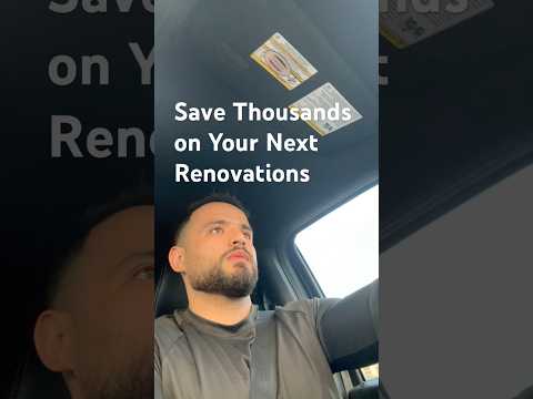 Save Thousands on Your Next Reno
