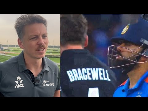 "Virat Kohli Wicket was special" - Michael Bracewell Interview | IND vs NZ, Champions Trophy2025
