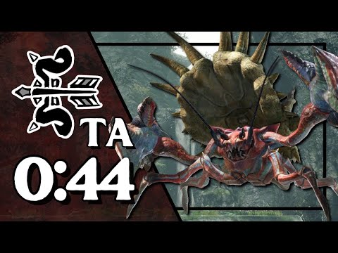 [MHR SUNBREAK] Daimyo Hermitaur - Bow 0:44 (TA WIKI Rules)