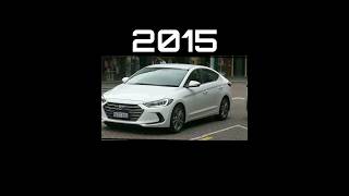 Evolution Of Hyundai Elantra (1990-2023) #evolution #hyundai #elantra #cars #2023 #shorts #fyp