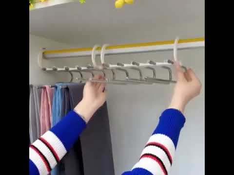 Save Your Closet Space | Organize Efficiently| #hangers #shorts  #affordablegadgets