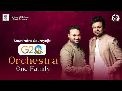 One Family | G20 Orchestra| Sourendro & Soumyojit | Ministry of Culture