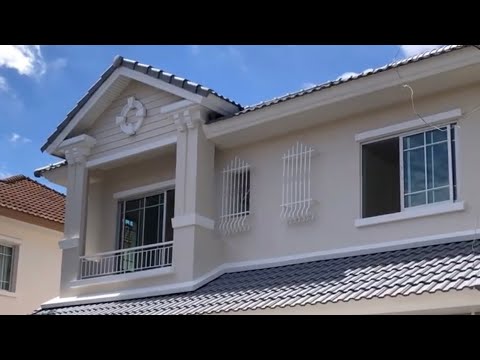 บ้านแฝดสไตล์บ้านเดี่ยวสไตล์บ้านเดี่ยว ธนาสิริ ปิ่นเกล้า-ราชพฤกษ์ โครงการติดถนนราชพฤกษ์ 3 นอน 3 น้ำ