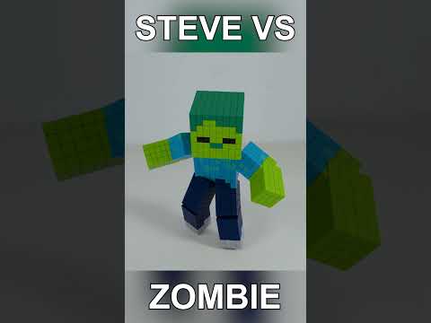 Steve VS Zombie, Minecraft Animation