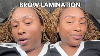 DFW Brow Transformation - Mapping, Lamination & Tint Results