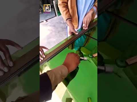 cutting glass #short #viral #green #youtube #trending