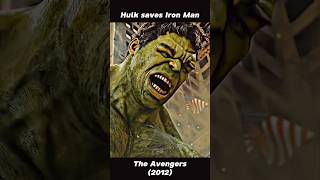 Hulk saves Ironman | Wait for the end #marvel #avengers #ironman #hulk