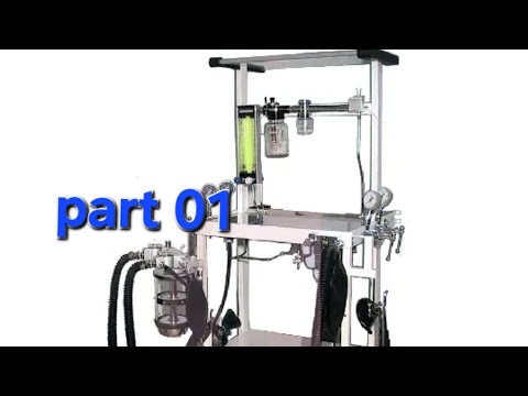 Anesthesia machine pressure system (High pressure system) part-  01#anesthesiology #anesthesia an