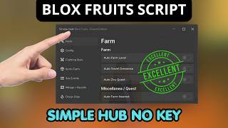 Blox Fruits Script NO KEY - Auto Farm, Auto Quest, Sea Events, Race V4 & More (2026)