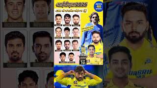 CSK's Possible Playing 11 for IPL 2026 | Dhoni's Legacy Continues | TATA IPL 2026