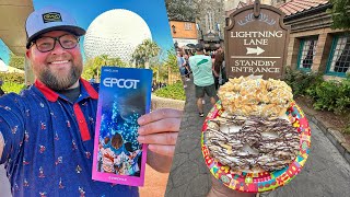 Riding Every EPCOT Ride | $209 Lighting Lane Premier Pass | Is it Worth It? | Walt Disney World 2025