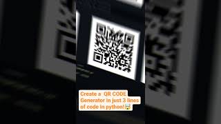 QRCode Generator Using Python 🔥