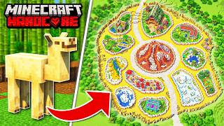 I Built a ZOO For Every Baby Animal in Minecraft Hardcore