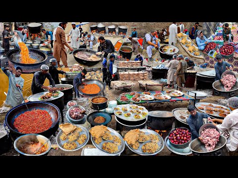 Biggest Marriage Ceremony in Afghanistan | Kabuli Pulao preparation for 5000 People