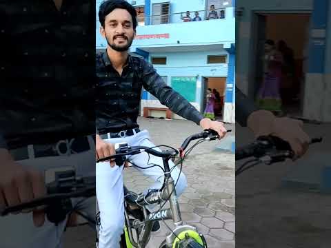 🚲Electric bicycle Using 24Volt 250w Motor With 24volt 7ampere🔋🏢 S.S.V.M School In Sanawad