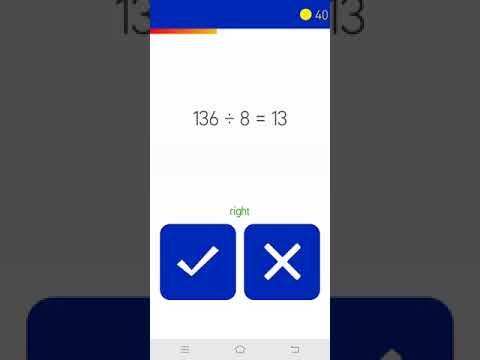 Tricky Maths - True or False Game