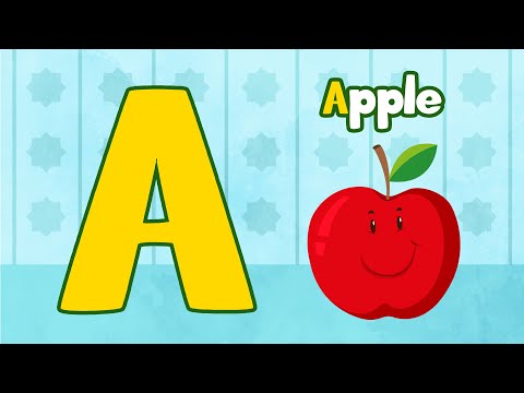 Phonics song for Preschool - A for Apple , Toddlers Learning Video, Alphabet Song for Kids, ABC song