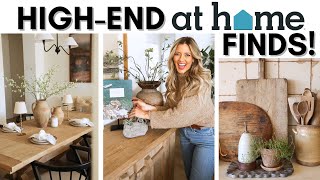 SOURCING BUDGET-FRIENDLY DECOR AT AT HOME || HOME DECORATING TIPS AND IDEAS || SPRING DECOR IDEAS