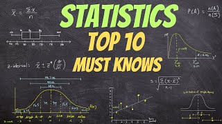 All of Statistics in 1 Hour (ultimate study guide)