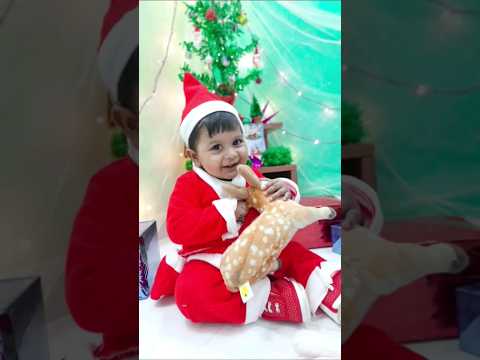 #christmas #25thdec #santaclaus  #babyboyplaying #babysantana