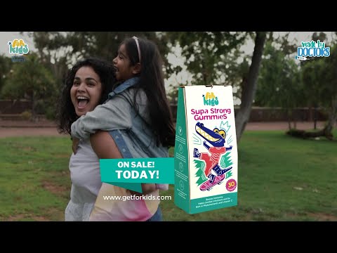 Supa Strong Gummies ( Amla Tulasi & Vitamin ) | 9 out of 10 moms trusted brand | India's No1 Vitamin