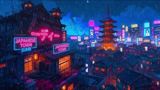 90's Chill Study Lofi ☔ Rainy Chillhop Beats & Relax Music ☕ Lofi Rain Playlist