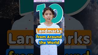 10 Global Landmarks 🗽 from Around the World | General Knowledge for Kids | Adi Connection #shorts