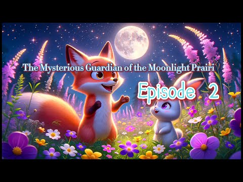 Sleep Meditation for Kids|The Mysterious Guardian of the Moonlight Prairie|Bedtime Stories for Kids