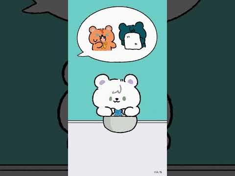 【アニメ】あめのひ #さんくま #anime #にじさんじ #ショートアニメ