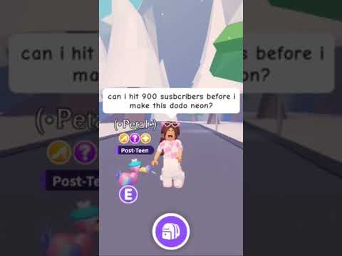 Can we?#giveawayyy #900subscribers #adoptme#roblox