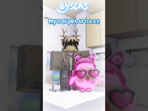 my fav pet tricks !! 🫶 (adopt me) :: #shorts #adoptme #sodapop