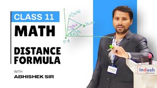 Distance Formula | Mathematics | Class 11 | Lec. 5 | Indush Study Circle