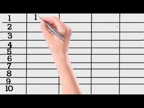 Counting 1to50 learn counting number 