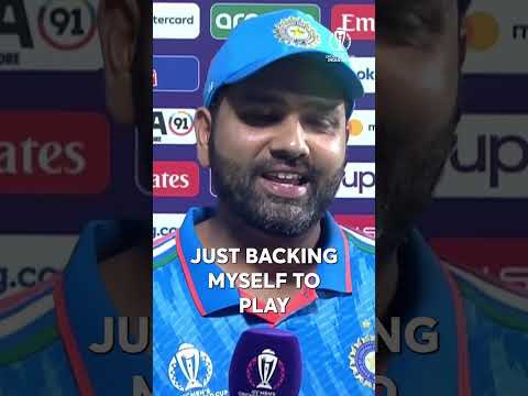 Rohit Sharma can't stop breaking records  #Cricket #CricketReels #CWC23 #rohitsharma